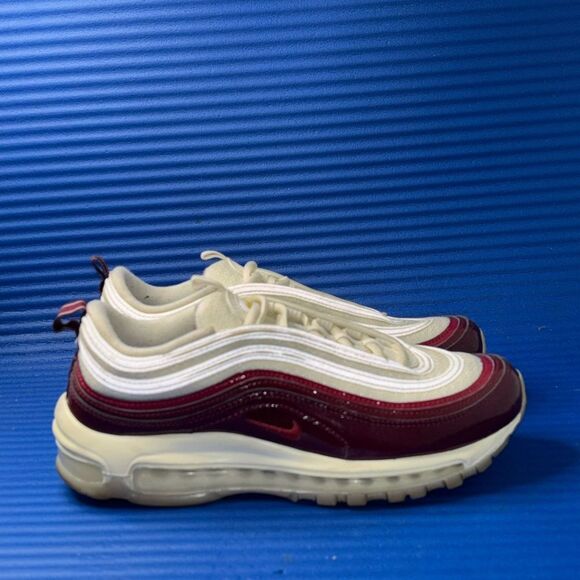 Size 9- Women’s Nike Air Max 97 Shoes DQ8582-600 Dark Beetroot/Pomegranate - Picture 1 of 8